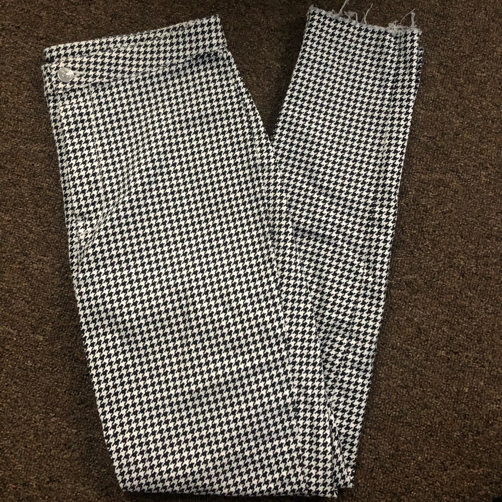 Houndstooth Skinny Pants (H&M)